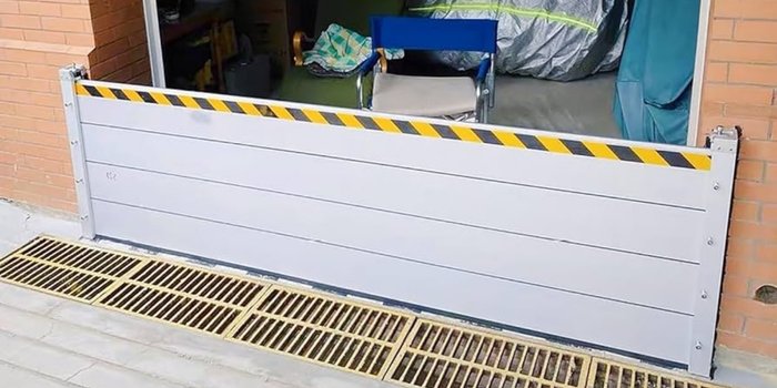 Removable Flood Barrier