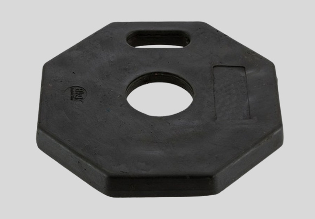 Rubber Delineator Base