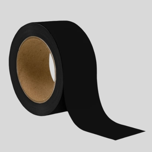 Cinta negra para marcar el suelo