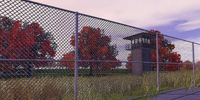 Chain Link Perimeter Fence