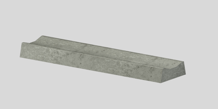 قناة طبقية من الخرسانة