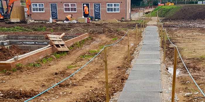 Construction Site Walkways