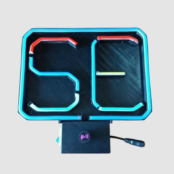 Custom Flashing Neon Sign