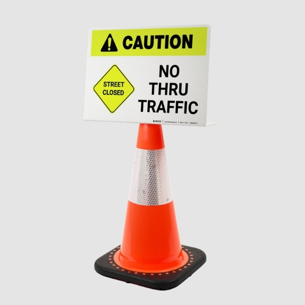 Custom Traffic Cone signs