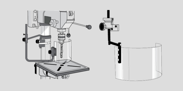 Drill Press Guards
