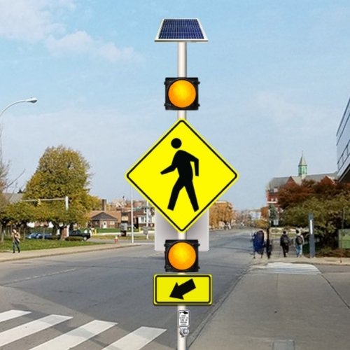 Feux de passage piéton à DEL