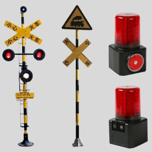 Feux de passage à niveau à DEL