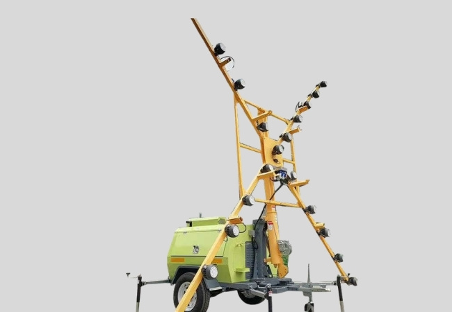 Balise de fermeture de piste amovible