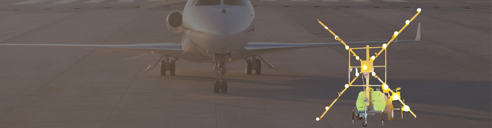Bannière de fermeture de piste