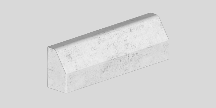 رصيف من النوع شبه الحاجز