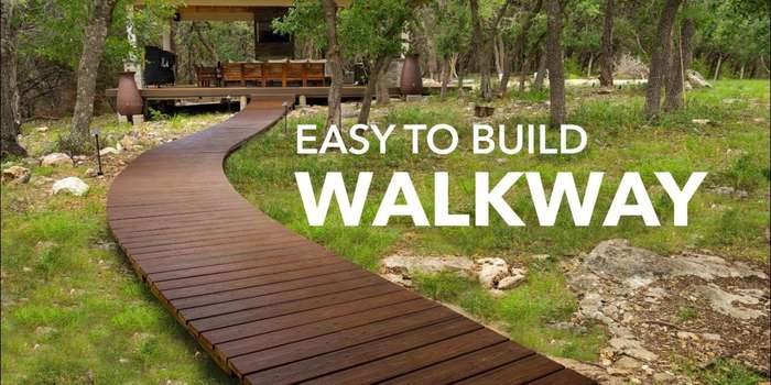 Wooden Walkway Panels