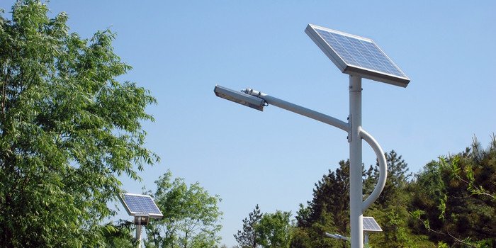 Éclairage public solaire